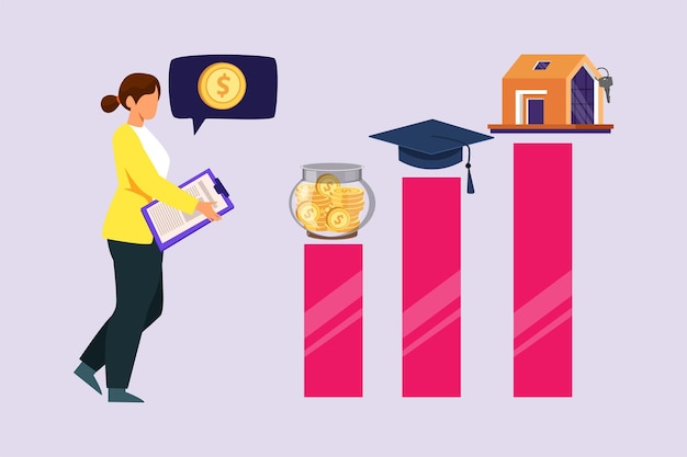 A graph illustrating the relationship between MAGI and the student loan interest deduction amount. The graph shows how the deduction phases out as MAGI increases, visually representing the income limits for claiming the full deduction.