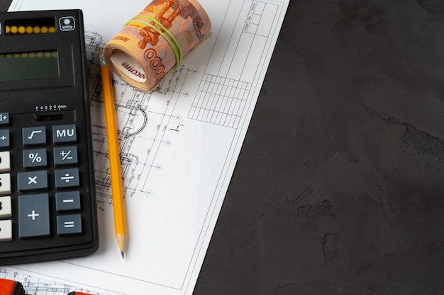 An image of a calculator and IRS tax form 1116, emphasizing the mathematical aspect of calculating the foreign tax credit, and proper tax filing practices.
