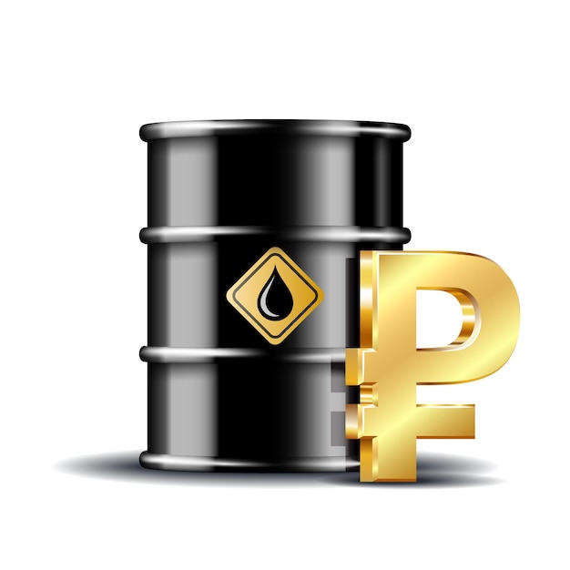 A split image showing a gold bar on one side and a barrel of oil on the other, symbolizing investments in precious metals and commodities as inflation hedges.